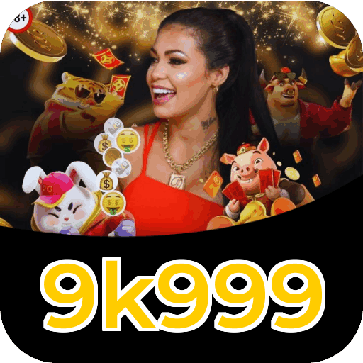 Interface do aplicativo 9k999 mostrando jogos disponíveis no iOS e Android